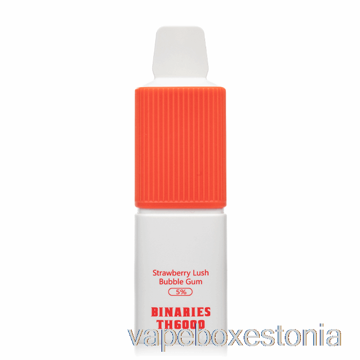 Vape Box Estonia Horizon Binaarid Th6000 ühekordne Maasikas Lopsakas Närimiskumm